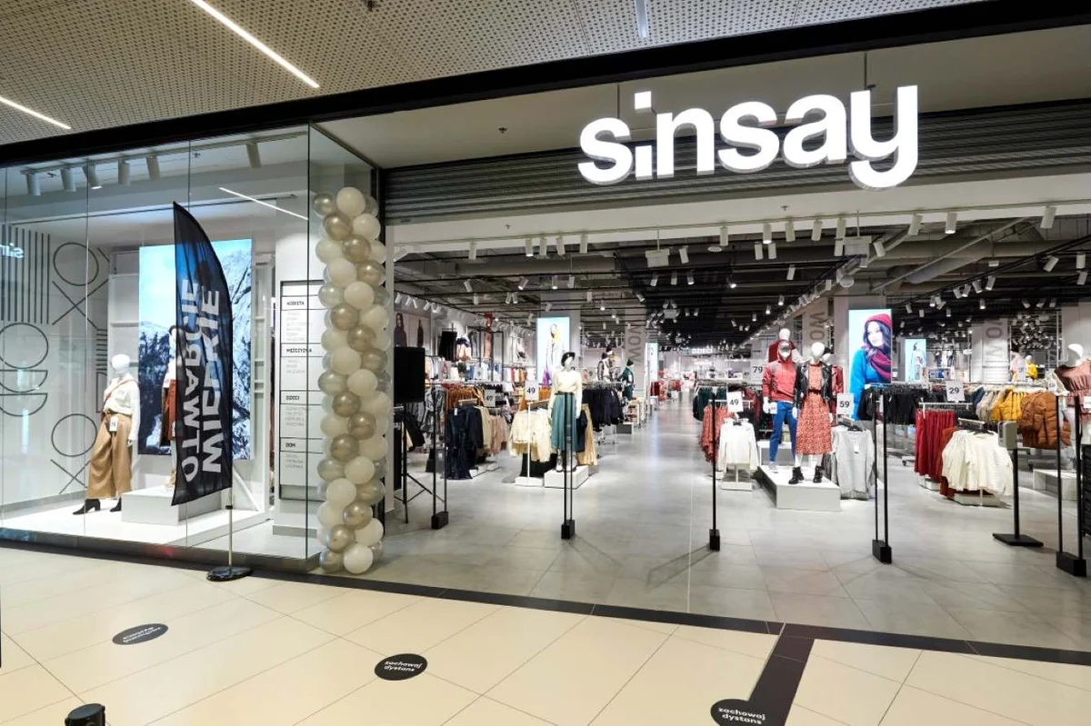 otwarcie sklepu Sinsay Szczecin