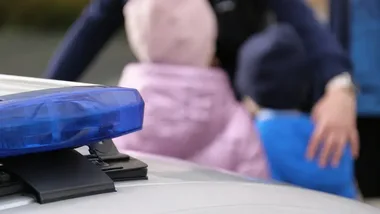 Radiowóz, motocykl i ślady daktyloskopijne. Nietypowa lekcja we Włocławku