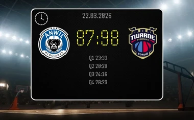 [KOSZYKÓWKA] Sensacja w derbach – Arriva LOTTO Twarde Pierniki Toruń zaskoczyły Anwil Włocławek 98:87 w Orlen Basket Lidze