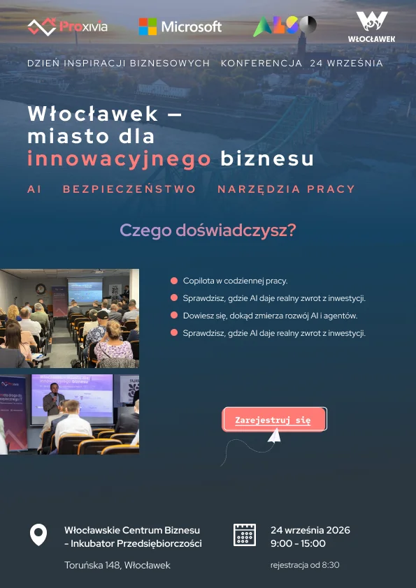 Grafika promocyjna wydarzenia Dzień Inspiracji Biznesowych