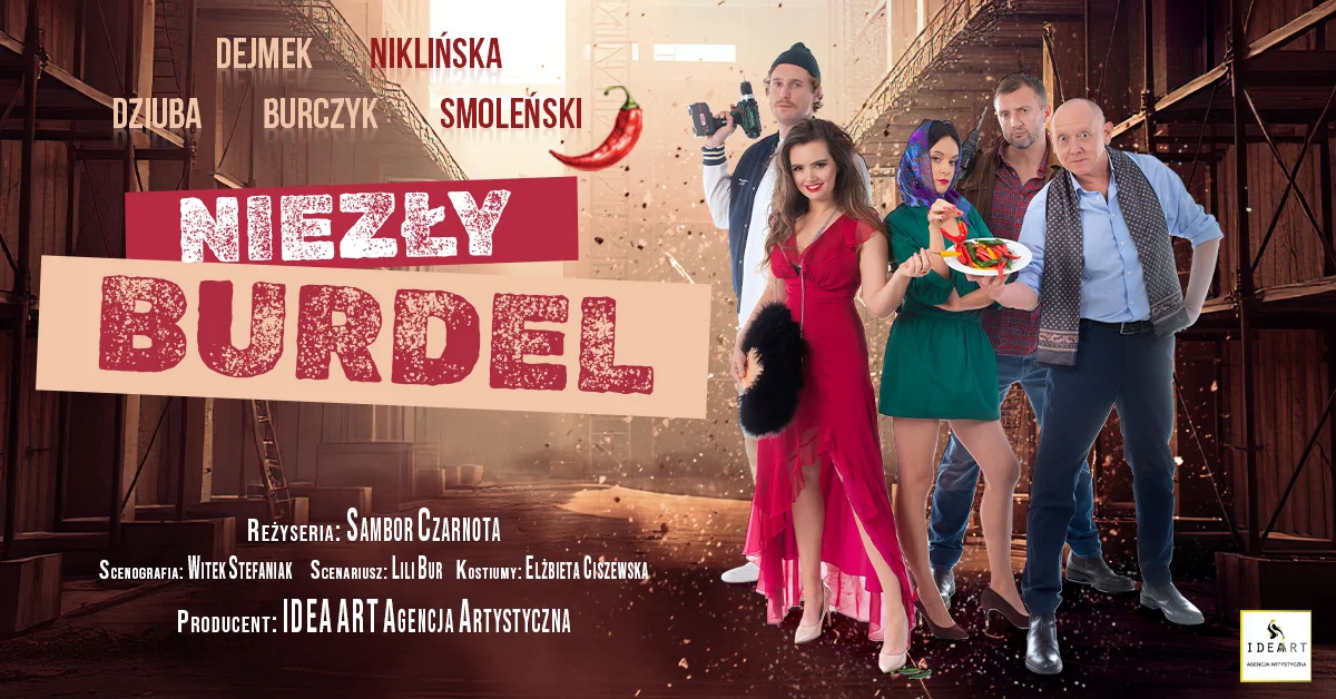 Grafika promocyjna wydarzenia Komediowy spektakl o codziennych perypetiach w Teatrze Impresaryjnym we Włocławku