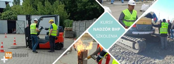 Grafika promocyjna wydarzenia Kurs na koparki i wózki widłowe Włocławek — szkolenie operatorów