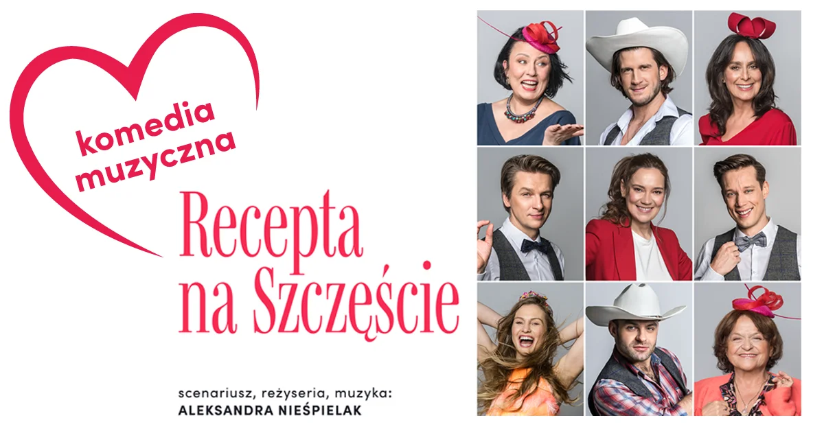 Grafika promocyjna wydarzenia Muzyczna komedia romantyczna w Teatrze Impresaryjnym we Włocławku