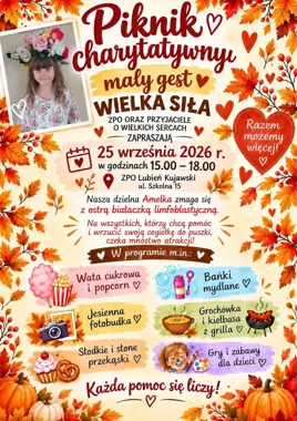 Piknik charytatywny dla Amelki