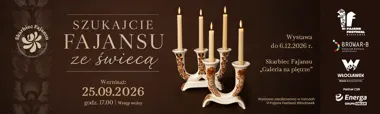 Grafika promocyjna wydarzenia Szukajcie fajansu ze świecą