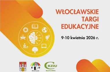 Grafika promocyjna wydarzenia Włocławskie Targi Edukacyjne 2026 – spotkanie z ofertą szkół, uczelni i służb
