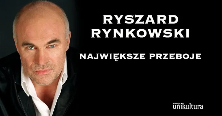 Grafika promocyjna wydarzenia Ryszard Rynkowski – największe przeboje we Włocławku