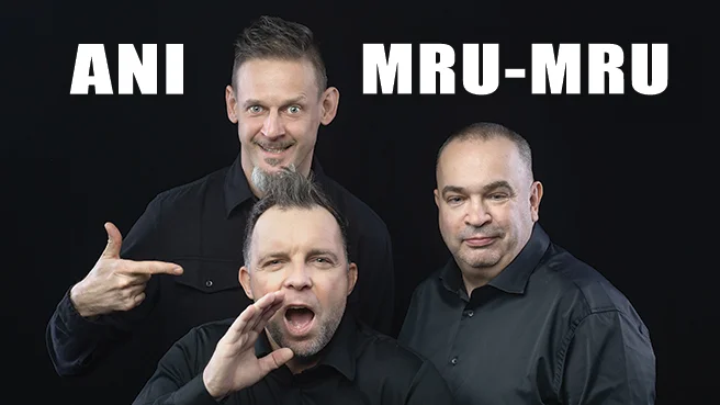 Grafika promocyjna wydarzenia Występ kabaretu ANI MRU-MRU w programie „Mniej więcej” we Włocławku