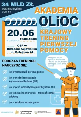 W Brześciu Kujawskim rusza bezpłatne szkolenie z pierwszej pomocy