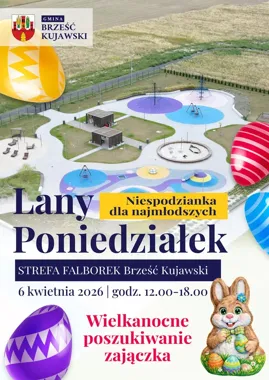 Zajączek schowa się w Falborkach i otworzy świąteczną zabawę