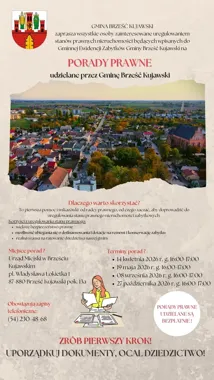 Bezpłatna pomoc prawna dla zabytkowych nieruchomości w Brześciu Kujawskim