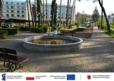 Park Zdrojowy w Wieńcu-Zdroju na finiszu. Prace kosztują blisko milion złotych
