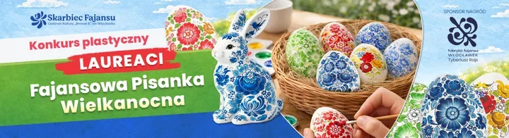 Fajansowe pisanki znów zachwyciły Włocławek - 132 prace i wielkie emocje