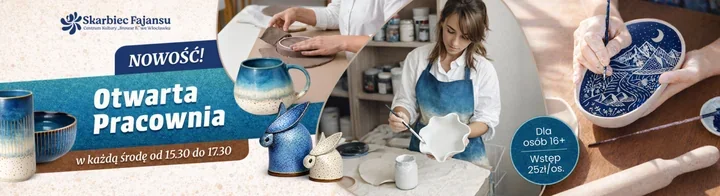 Otwarta Pracownia w Skarbcu Fajansu - miejsce dla ciągle lepionych