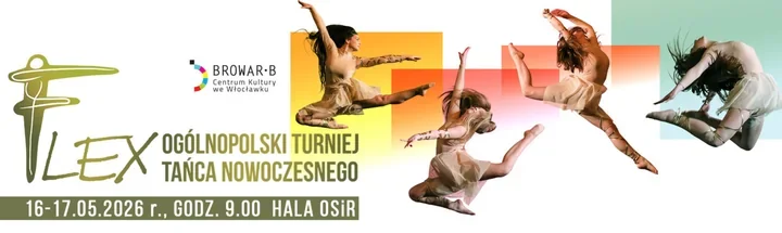 Parkiet we Włocławku rozgrzeje się na Turnieju Tańca FLEX - dwa dni ruchu i emocji
