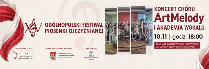 Włocławek zaśpiewa po polsku - ArtMelody i Akademia Wokalu