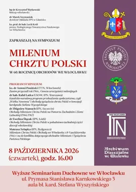 Milenium Chrztu Polski we Włocławku. Pokażą unikatowe filmy z 1966 roku