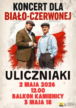 Balkonowy koncert i kotyliony na 3 Maja w Włocławku