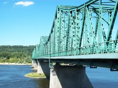 Remont mostu stalowego – najszerszy zakres prac na obiekcie od lat 90.