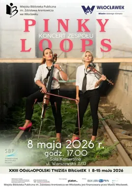 Pinky Loops zagra w bibliotece. Smyczki i elektronika w jednym rytmie