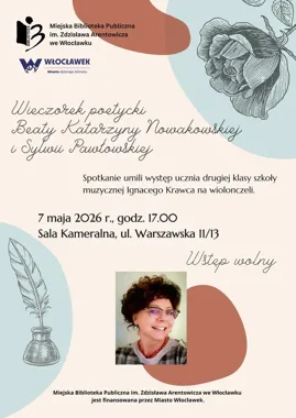 Wieczór poezji we Włocławku połączy debiut i pięć tomików