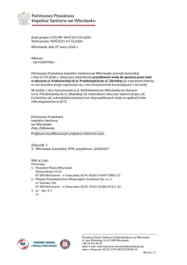 Woda na Królewieckiej znów bezpieczna po badaniach sanepidu