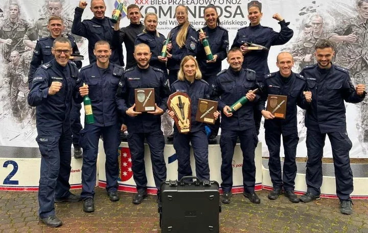 Policjantka z Włocławka zdobyła dwa medale podczas jednego biegu
