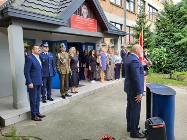 Policjanci na rozpoczęciu roku we Włocławku - tak szkolą przyszłych mundurowych