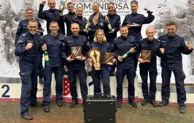 Policjantka z Włocławka zdobyła dwa medale podczas jednego biegu