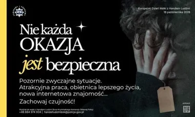 Oferta pracy, wyjazd, znajomość w sieci - tak może zaczynać się handel ludźmi