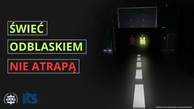 Nie każdy brelok odbija światło. Prawdziwy odblask widać nawet ze 150 metrów