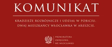 Akt oskarżenia wobec dwóch mieszkańców Włocławka. Zarzuty rozbojów i pobicia