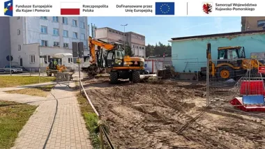 Szpitalna inwestycja przekroczyła 70 procent. Zmieni się wjazd